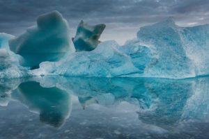 landscape, Iceberg, Nature, Ice, Reflection