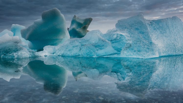 landscape, Iceberg, Nature, Ice, Reflection HD Wallpaper Desktop Background