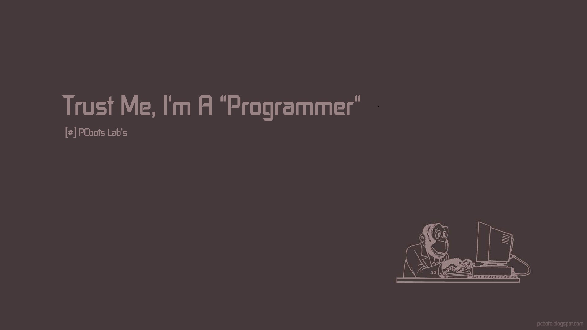 programmers, Humor, Monkey, Computer Wallpaper