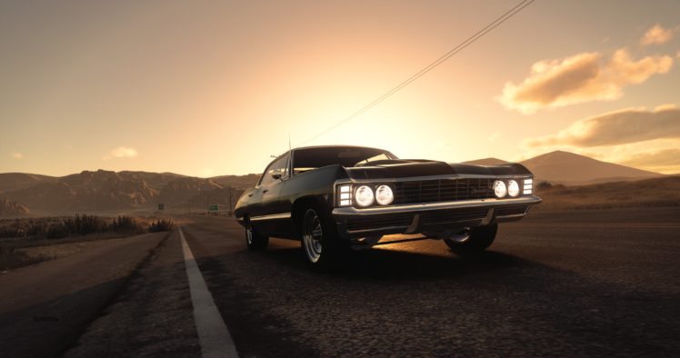 video games, The Crew, Chevrolet Impala, American cars, Car HD Wallpaper Desktop Background