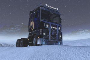 video games, Euro Truck Simulator 2, Renault, Trucks