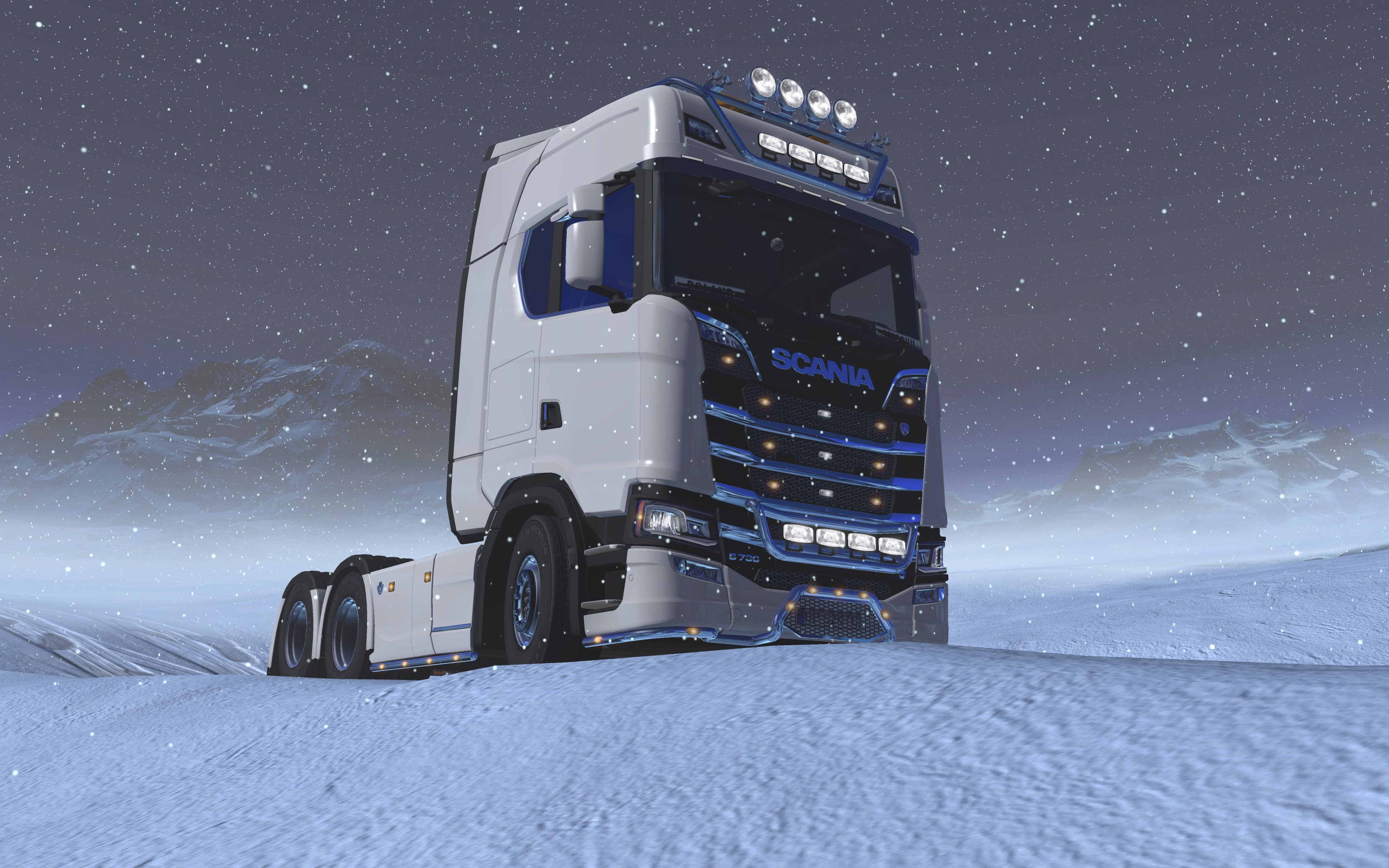 video games, Euro Truck Simulator 2, Trucks, Scania, ETS2 Wallpapers HD