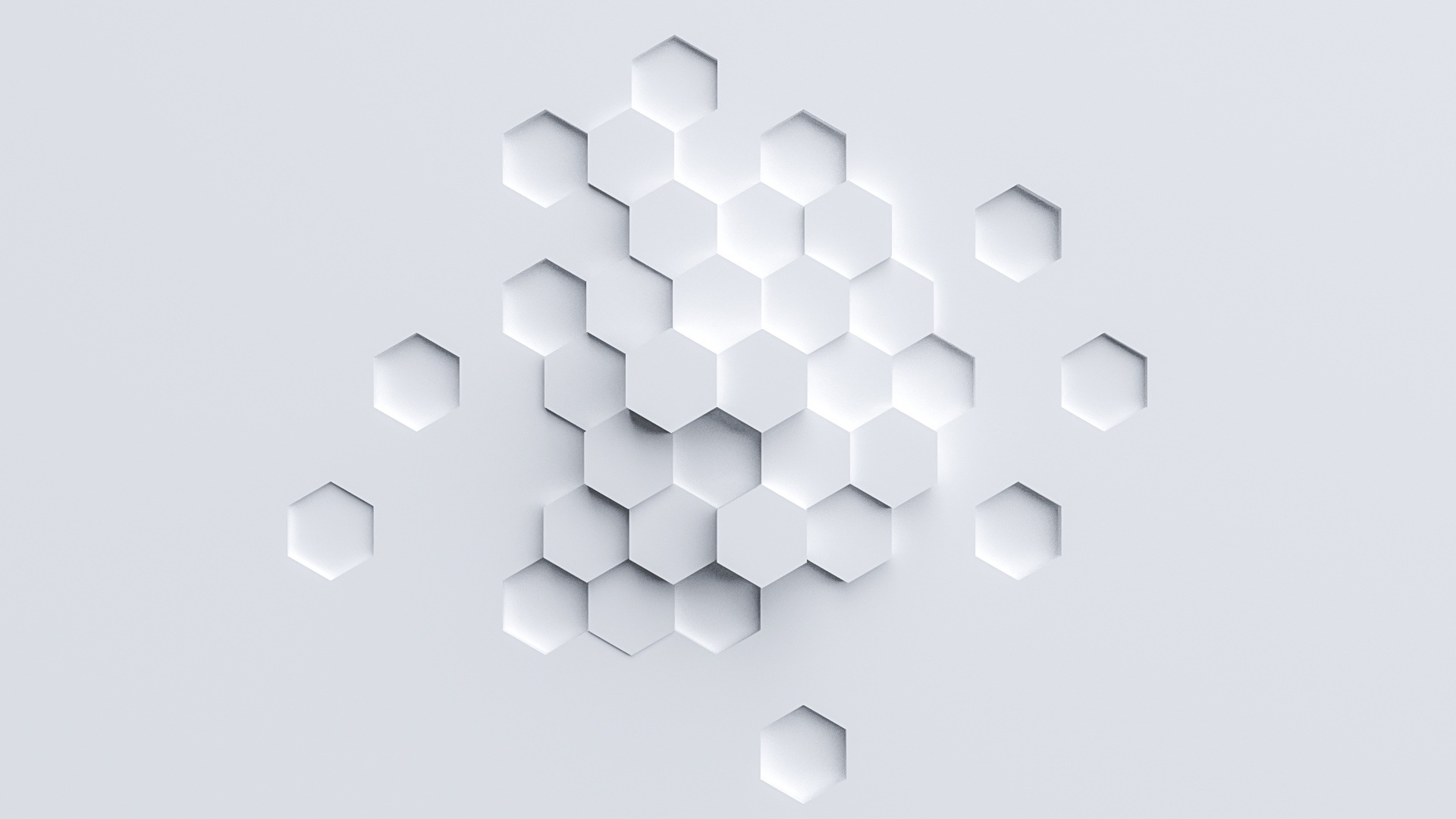 abstract, Hexagon, Simple, Minimalism Wallpaper