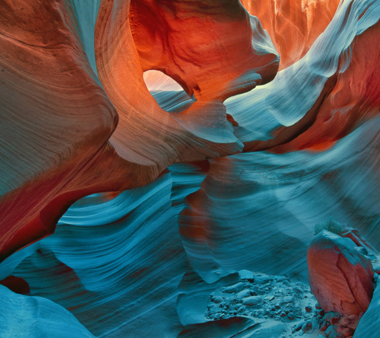 Antelope Canyon, Rock HD Wallpaper Desktop Background