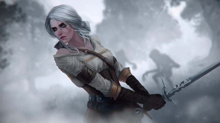 The Witcher 3: Wild Hunt, Cirilla, The Witcher HD Wallpaper Desktop Background
