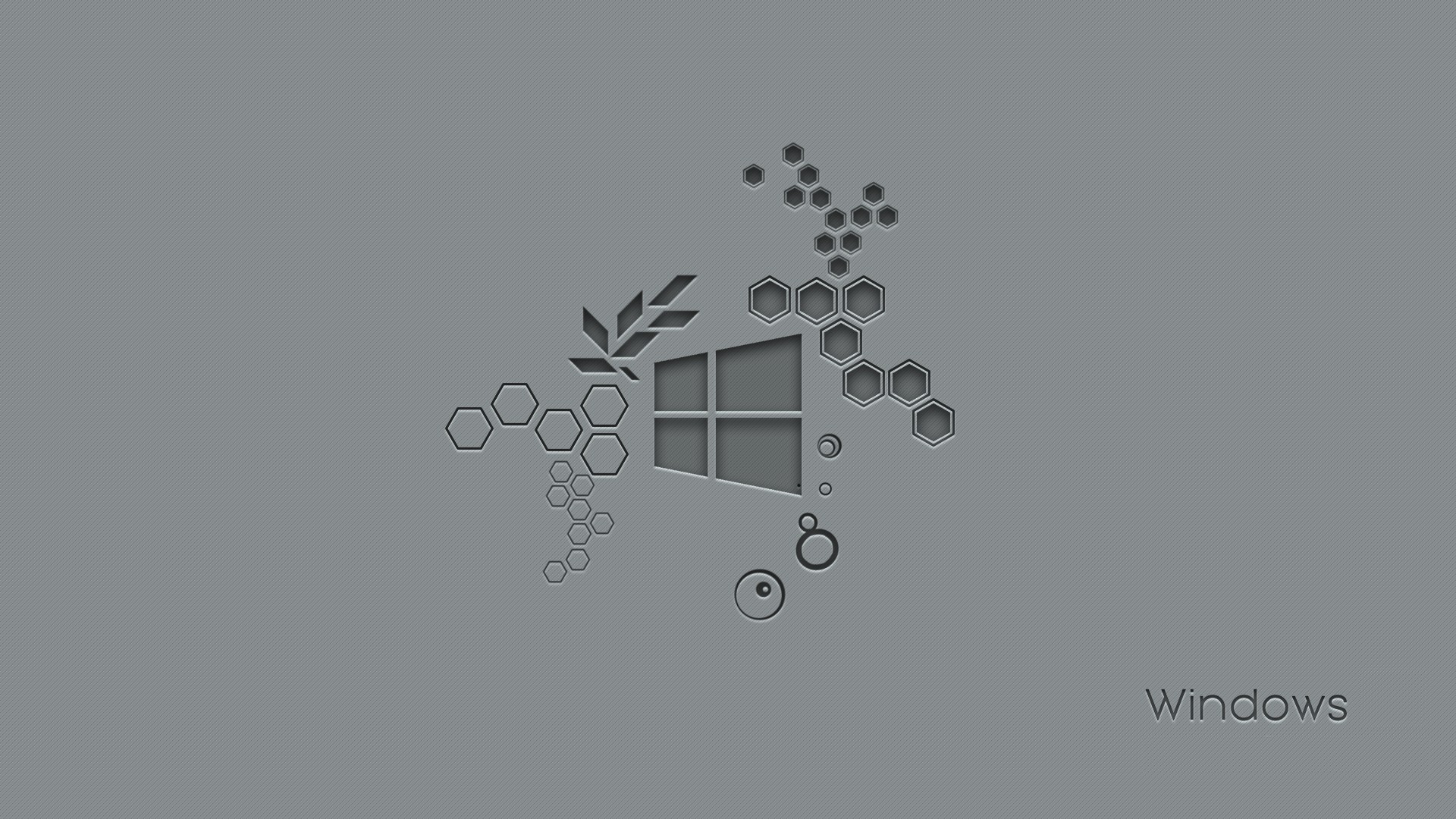 Microsoft Windows, Windows 10 Anniversary, Hexagon Wallpaper