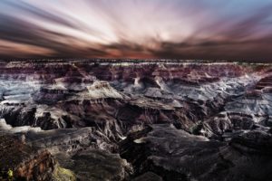 landscape, Grand Canyon, USA, Sky, Nature