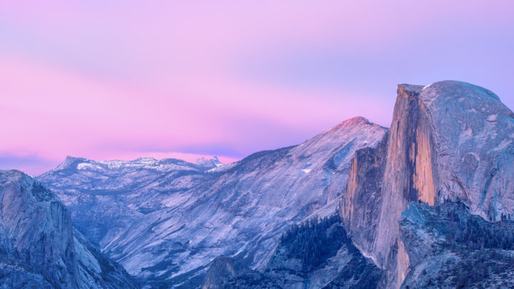 pink, Mountains HD Wallpaper Desktop Background