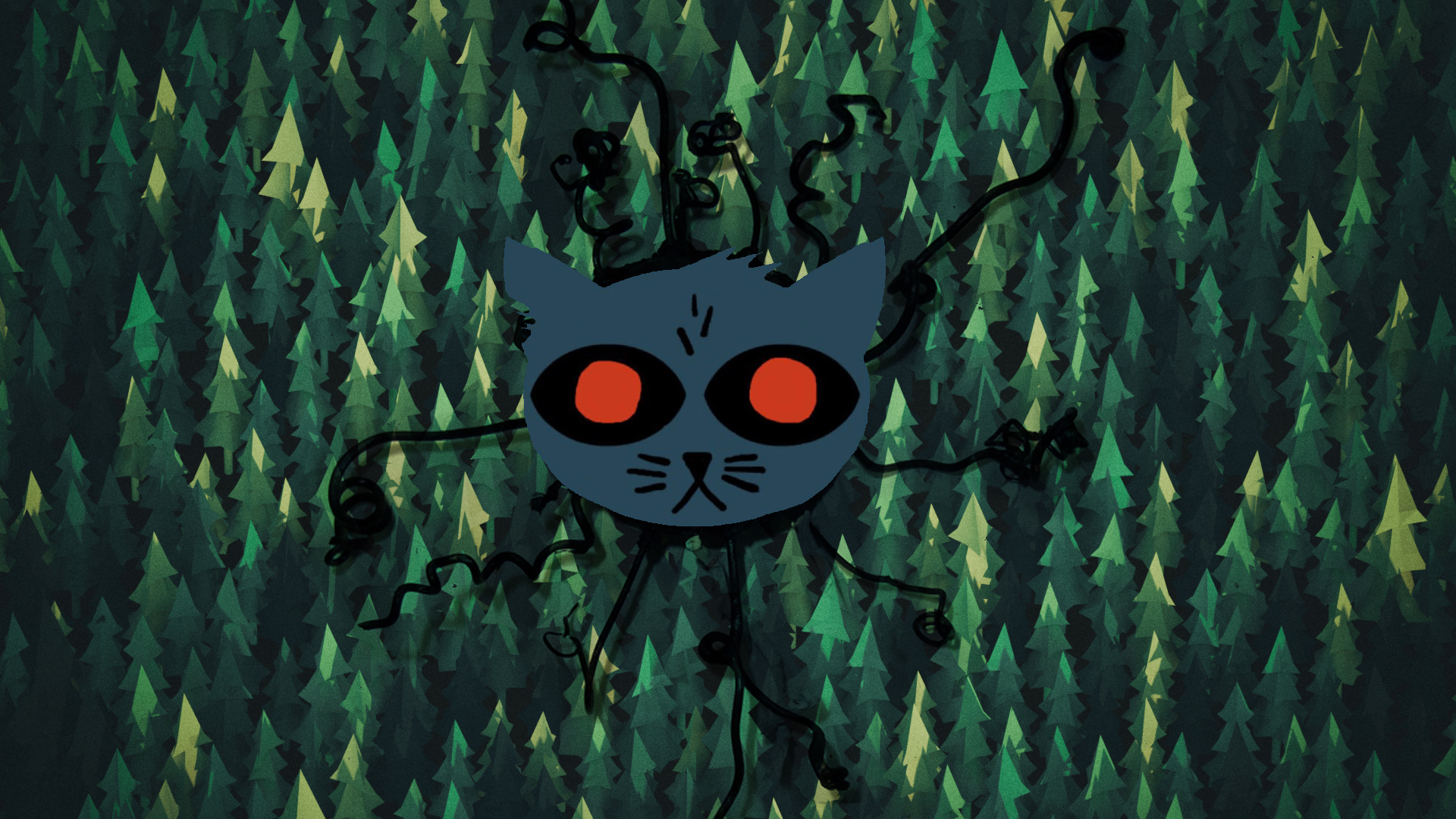 night in the woods, Mae Wallpaper