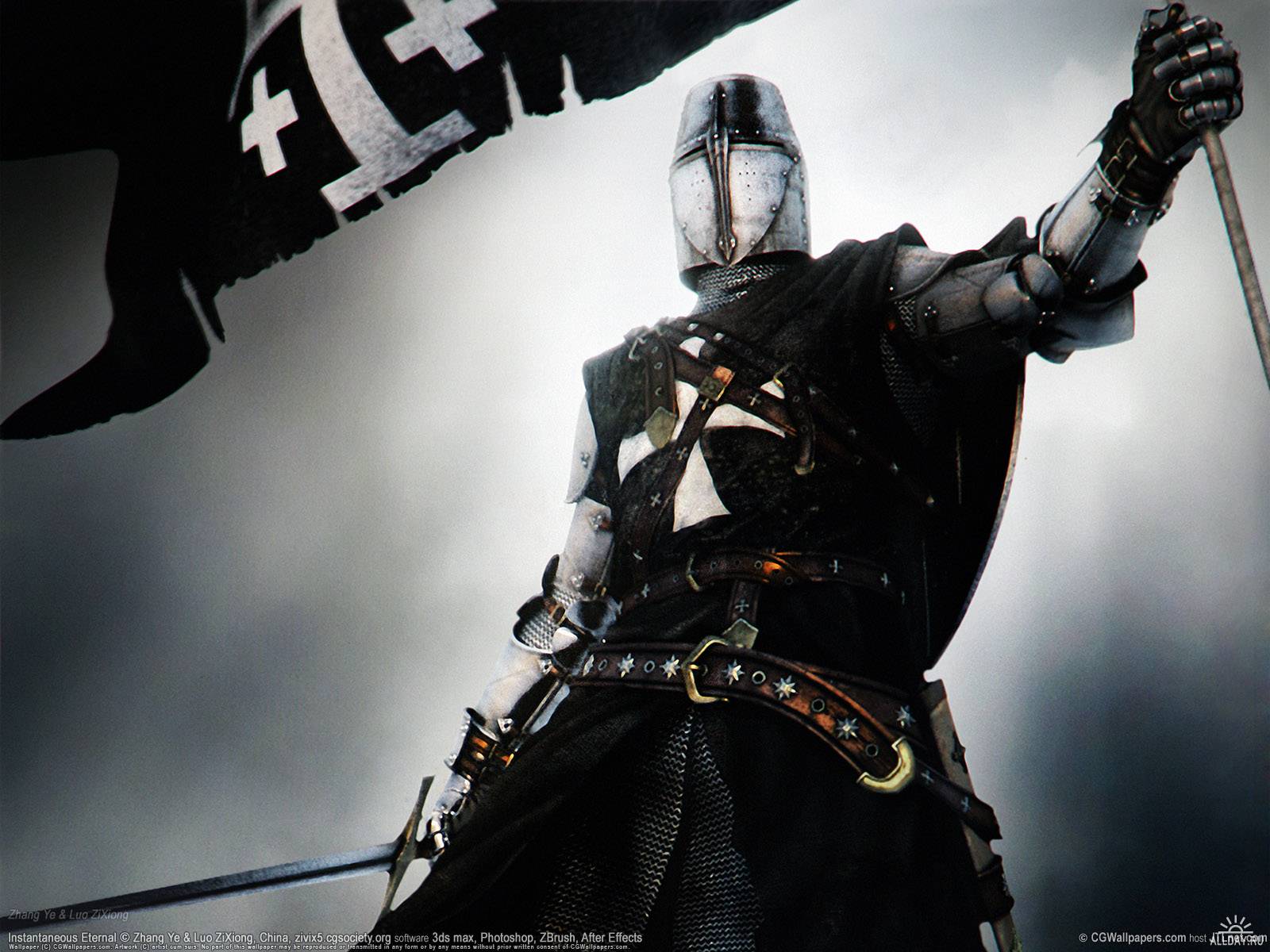 knight, Templar Wallpaper