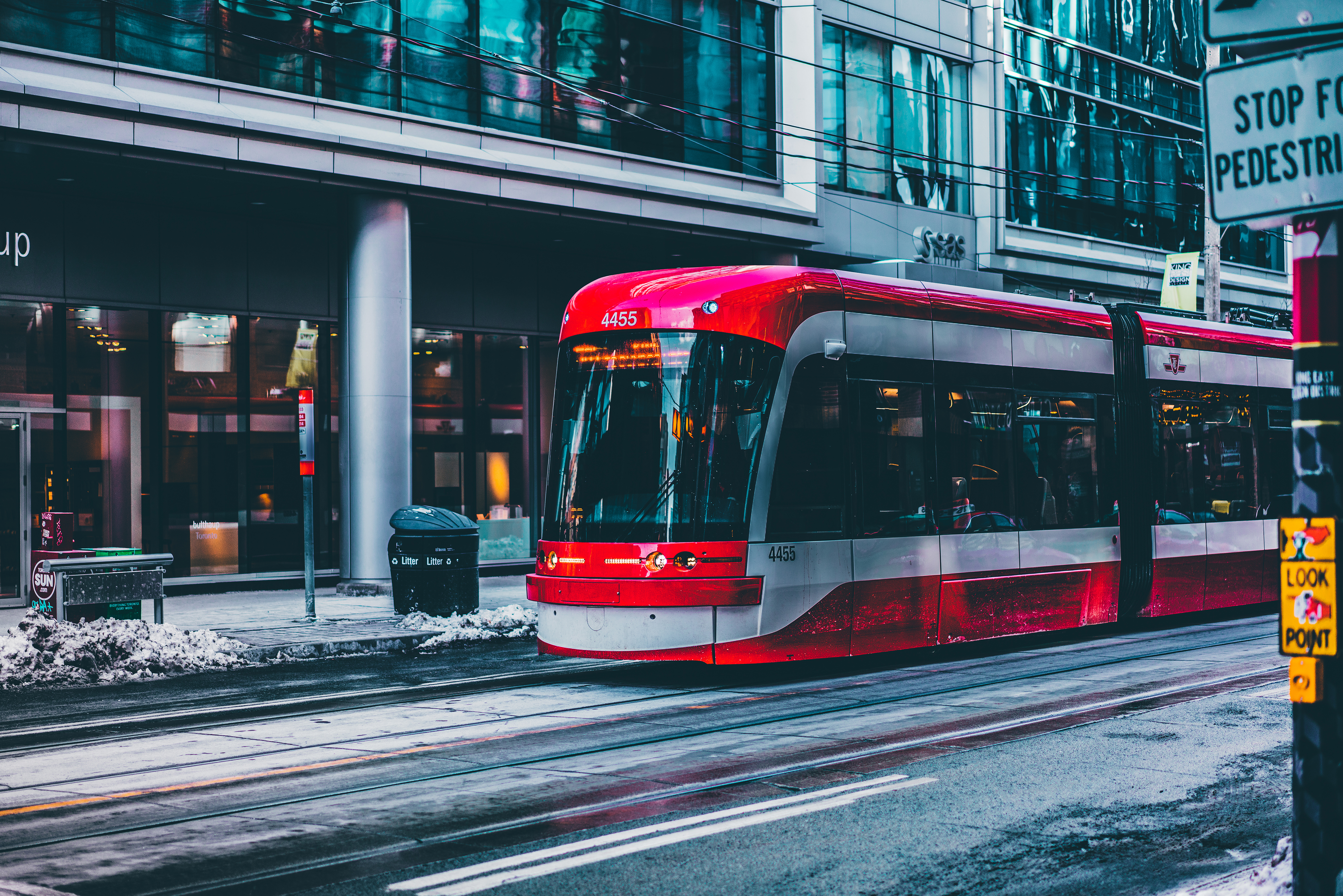 Toronto, Tram, Photography Wallpaper