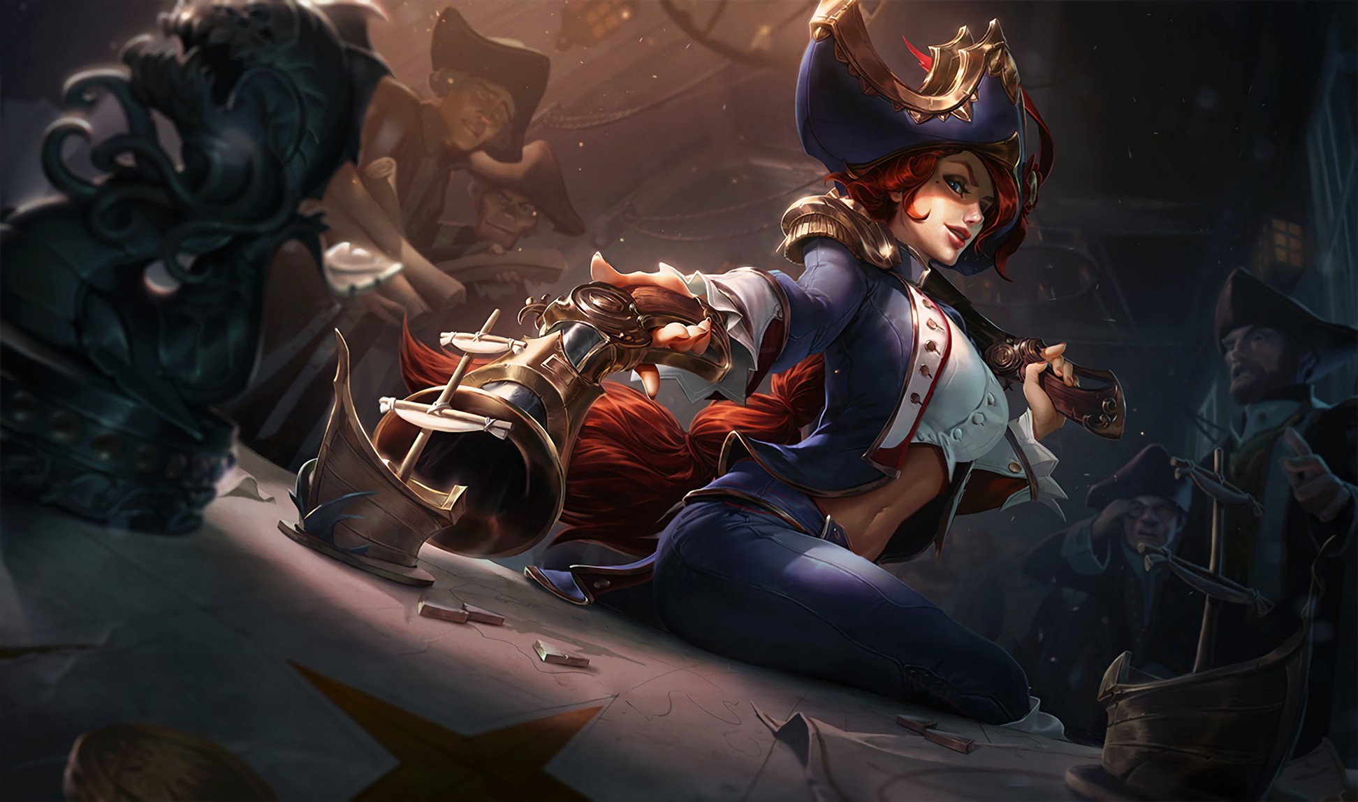 Miss Fortune (League of Legends), League of Legends, Weapon Wallpaper