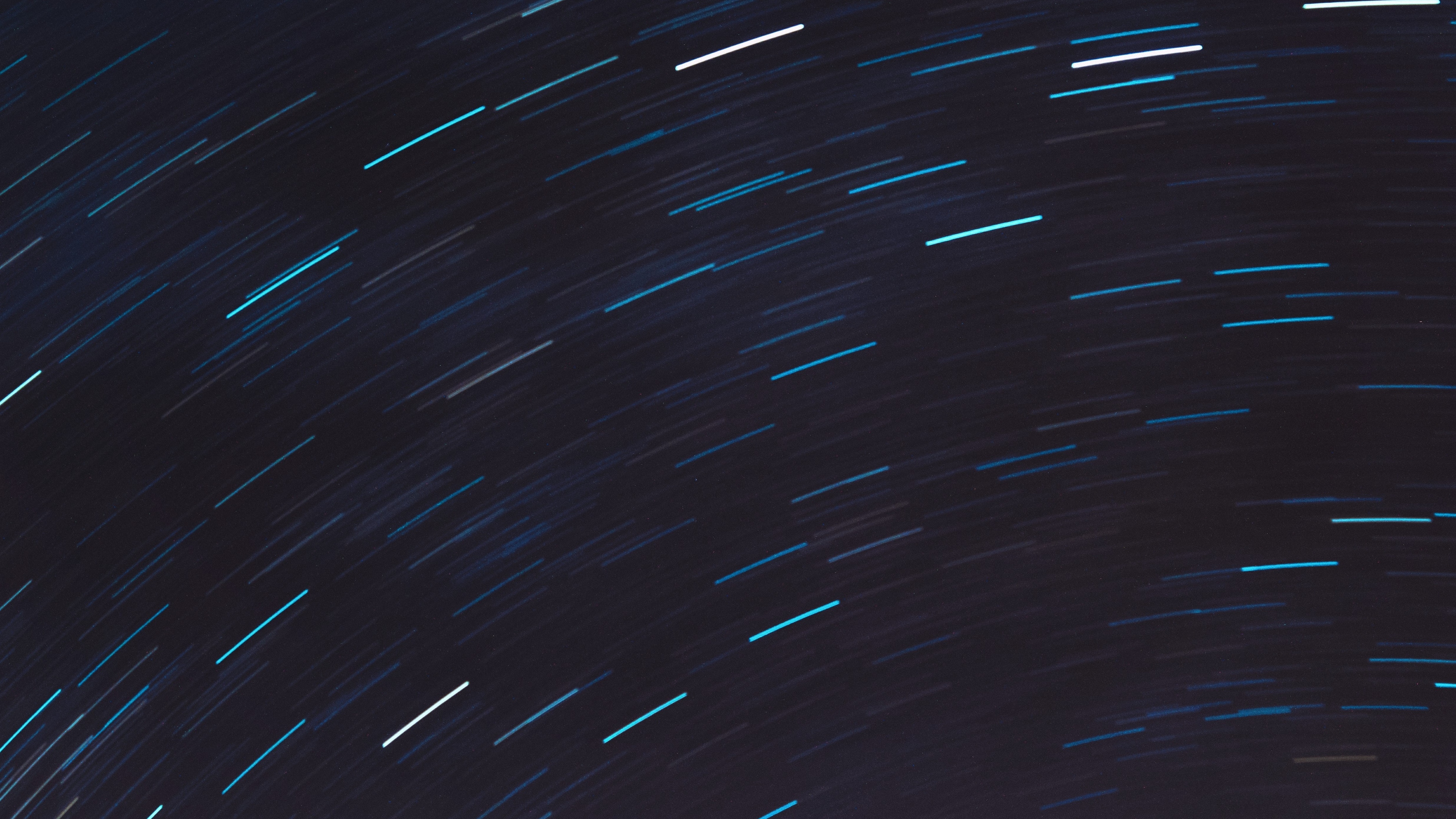 simple, Blue, Sky, Stars, Motion blur, Light trails, Star trails, Long exposure Wallpaper