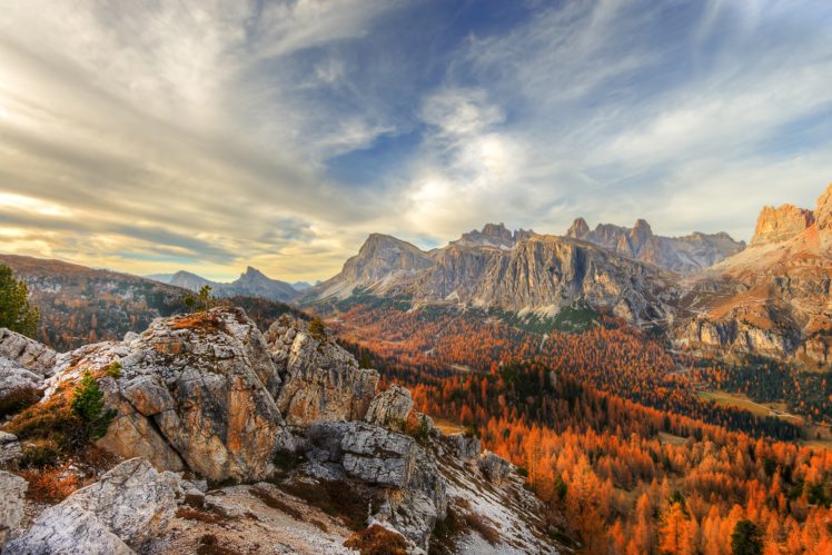 nature, Landscape, Sky, Mountains, Dolomites (mountains) HD Wallpaper Desktop Background