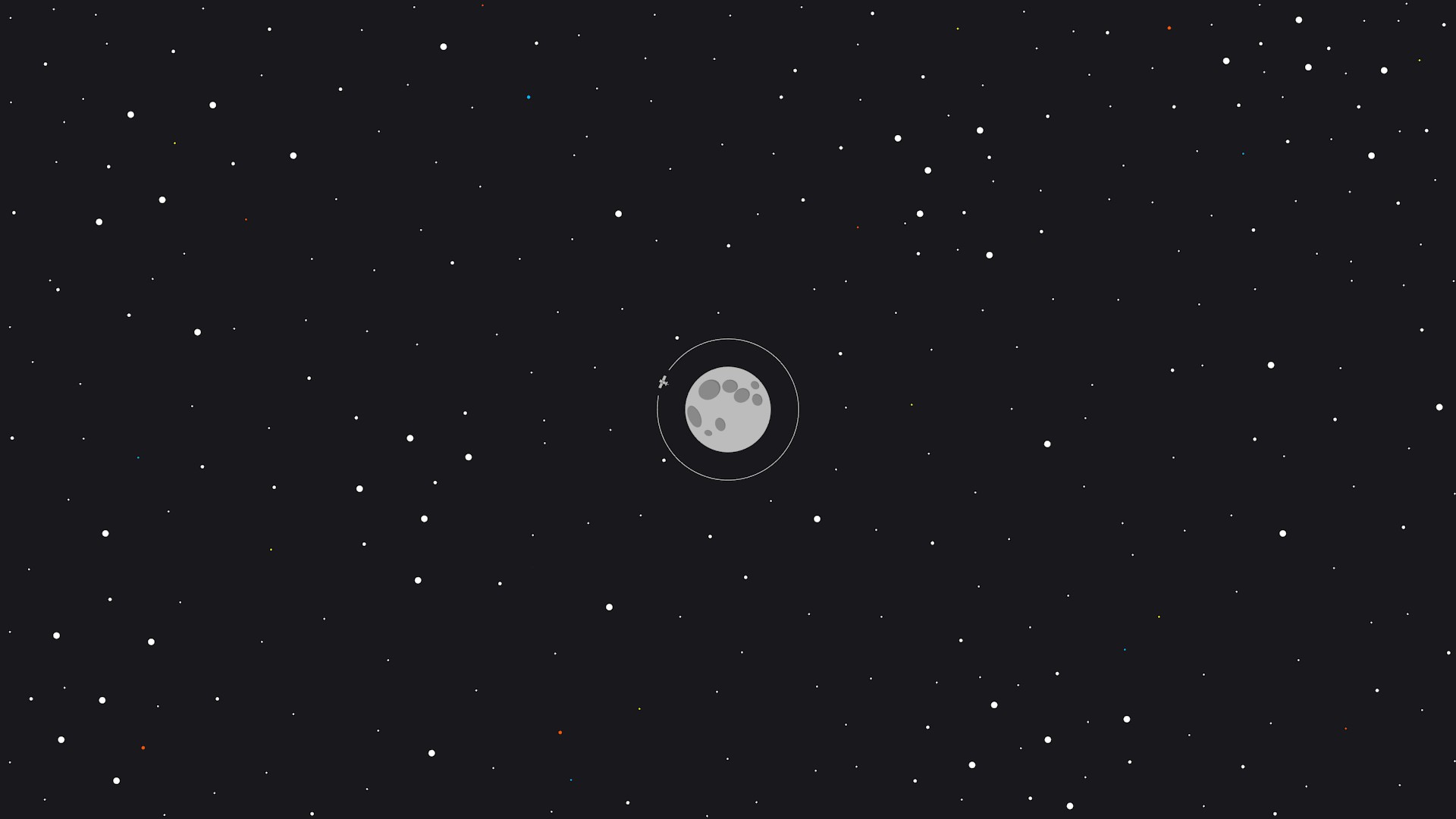 Moon, Space, Satellite, Simple Wallpapers HD / Desktop and ...