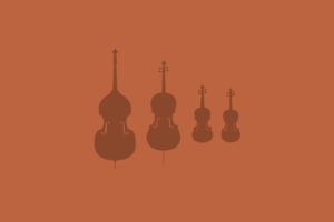 orchestra, Musical instrument, Violin, Cello, Simple