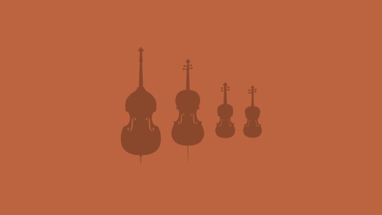 orchestra, Musical instrument, Violin, Cello, Simple HD Wallpaper Desktop Background