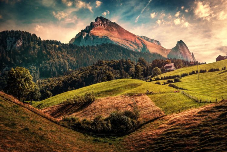 Switzerland, Nature, Mountains, Landscape HD Wallpaper Desktop Background