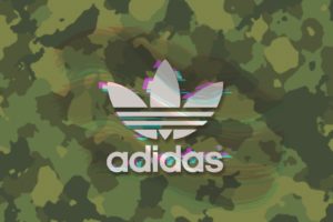 Adidas, Camouflage, Chromatic aberration