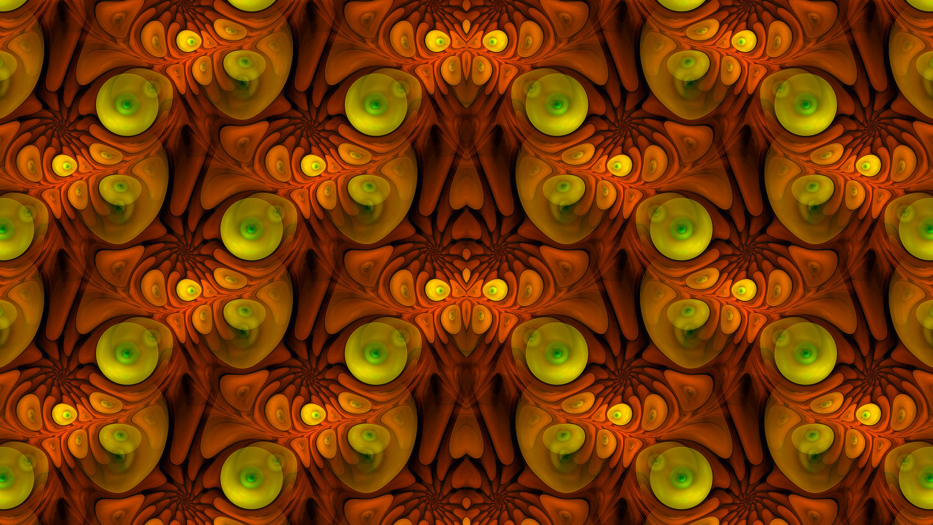 abstract, Fractal, Pattern, Symmetry, Digital art, 3D fractal Wallpaper
