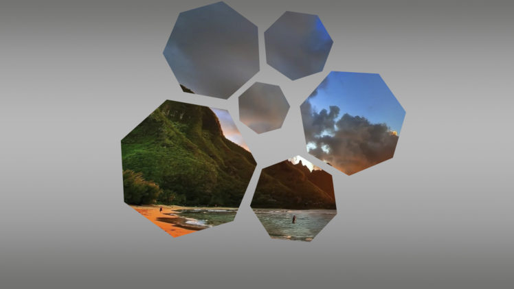 hexagon, Gradient, Geometry HD Wallpaper Desktop Background