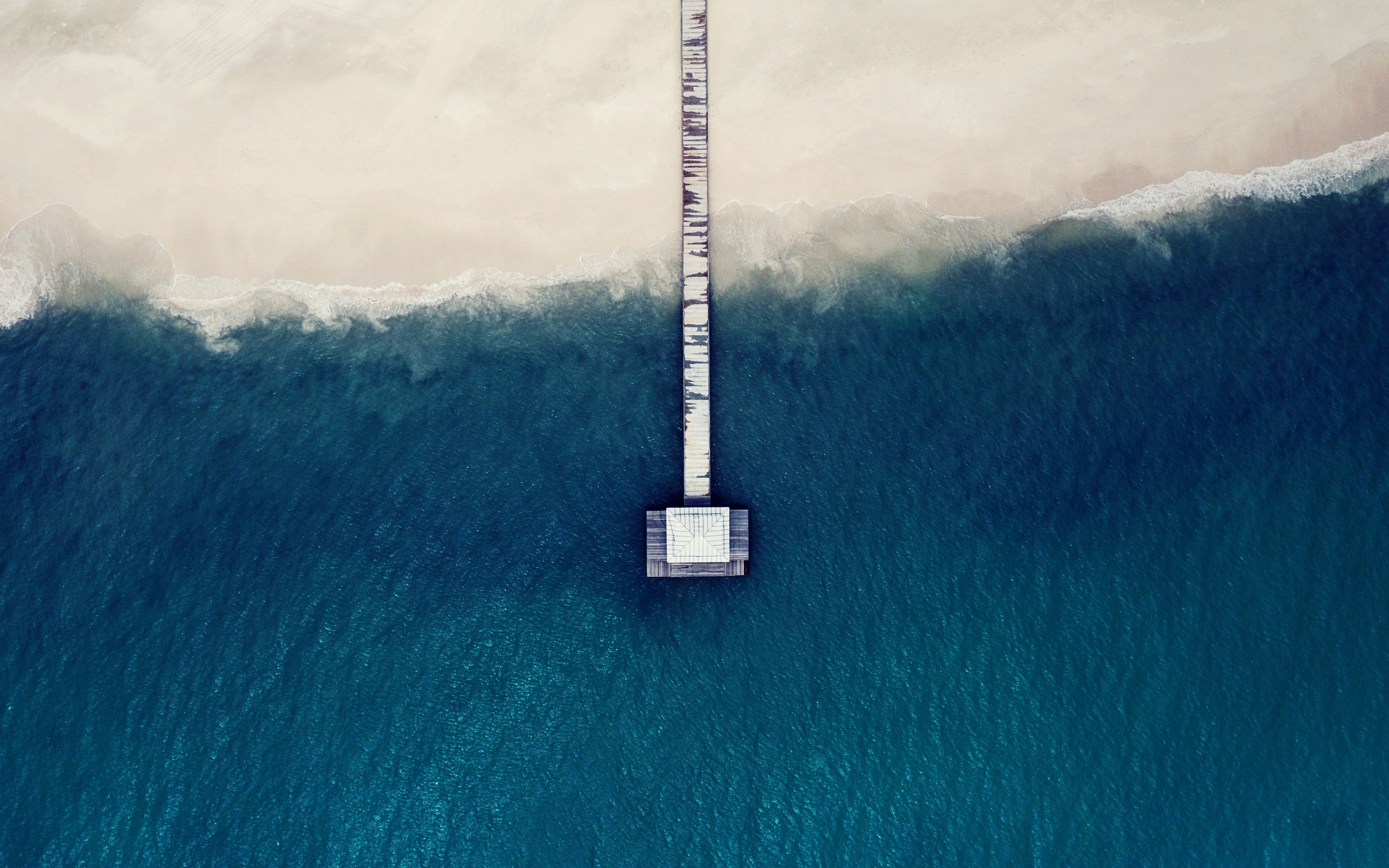 sand, Beach, Sea, Aerial view, Pier, Blue, Water, Maldives Wallpaper