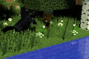 Minecraft, Video games, Horse, Flowers