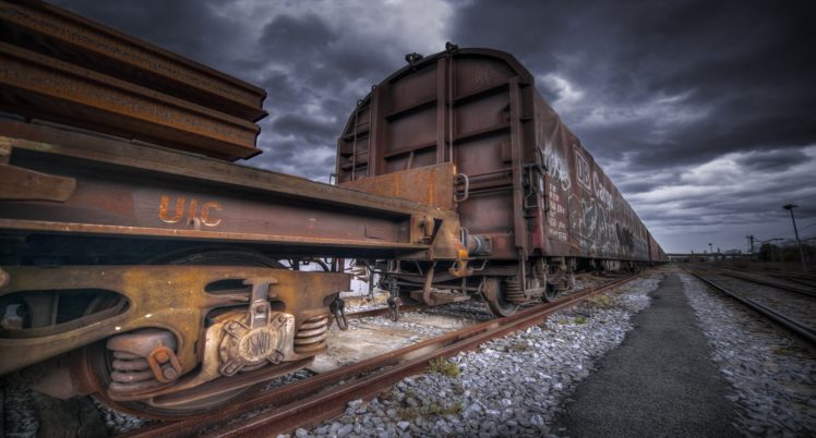 railway, Train, Vehicle HD Wallpaper Desktop Background