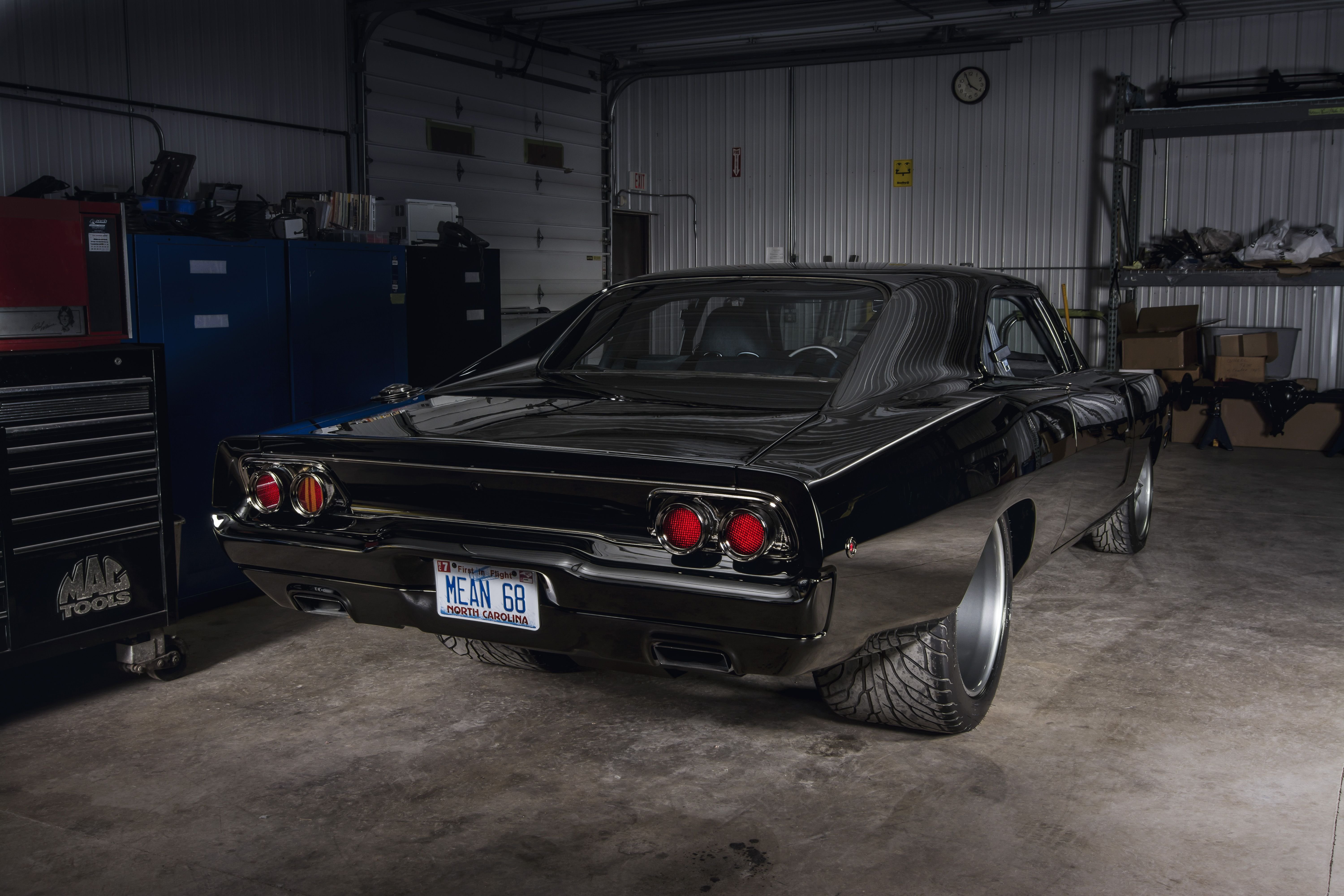 Dodge Charger RT, Dodge, Muscle cars, American cars, Dodge Charger R T 1968, Old car, Garage Wallpaper