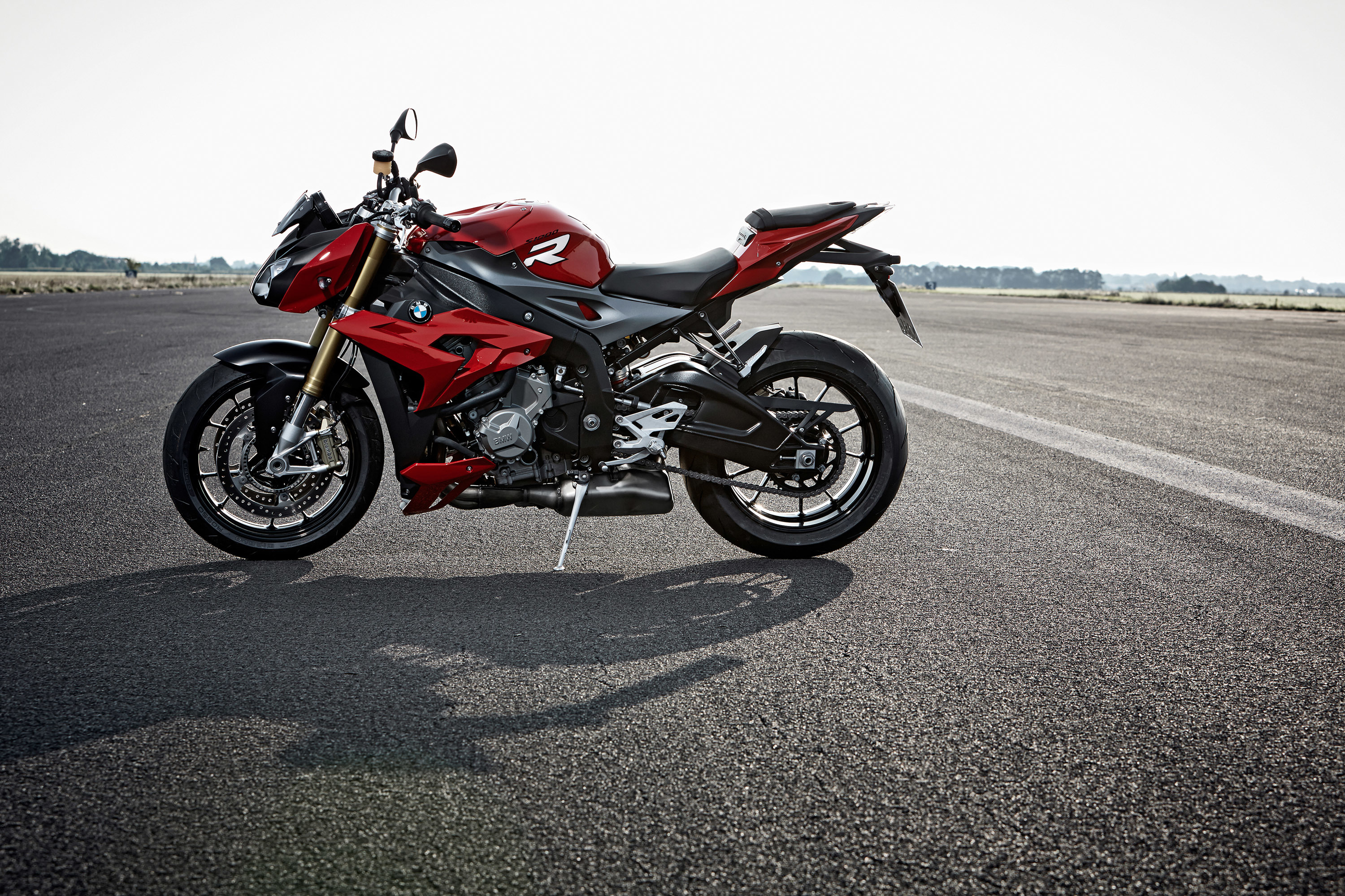motorcycle, Road, BMW S1000R, Red Wallpapers HD / Desktop and Mobile