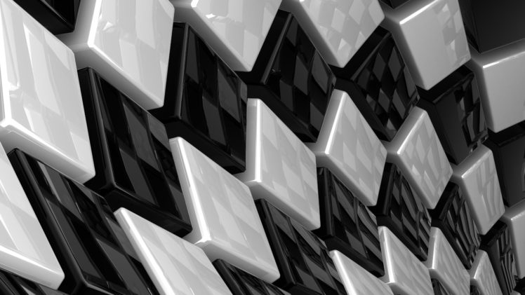 abstract, 3D Abstract, Geometry, Digital art HD Wallpaper Desktop Background