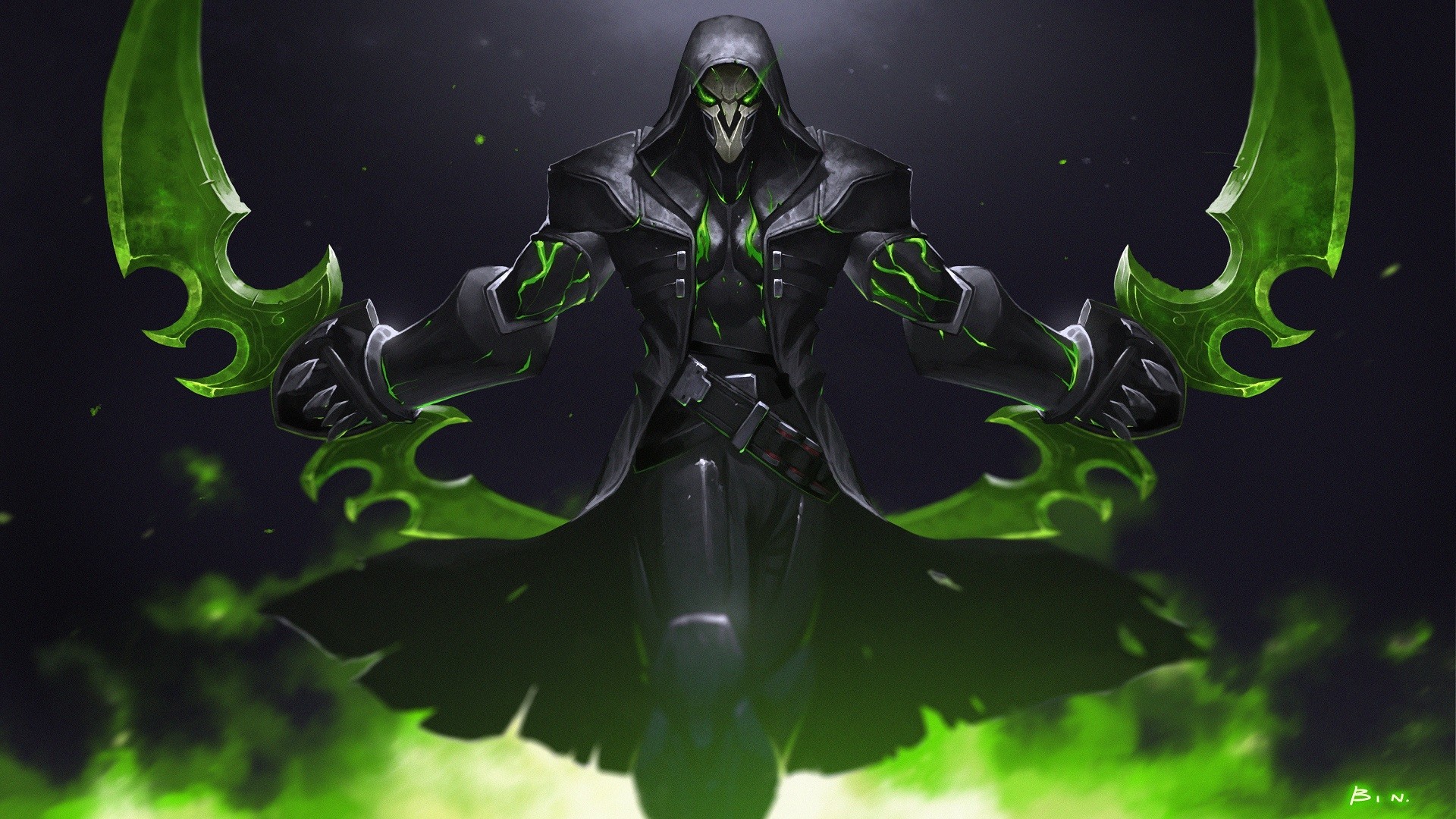 Reaper (Overwatch), Overwatch, Warcraft, Demon, Magic 