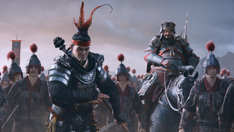 Total War Three Kingdoms, War, Video games, Lu Bu HD Wallpaper Desktop Background