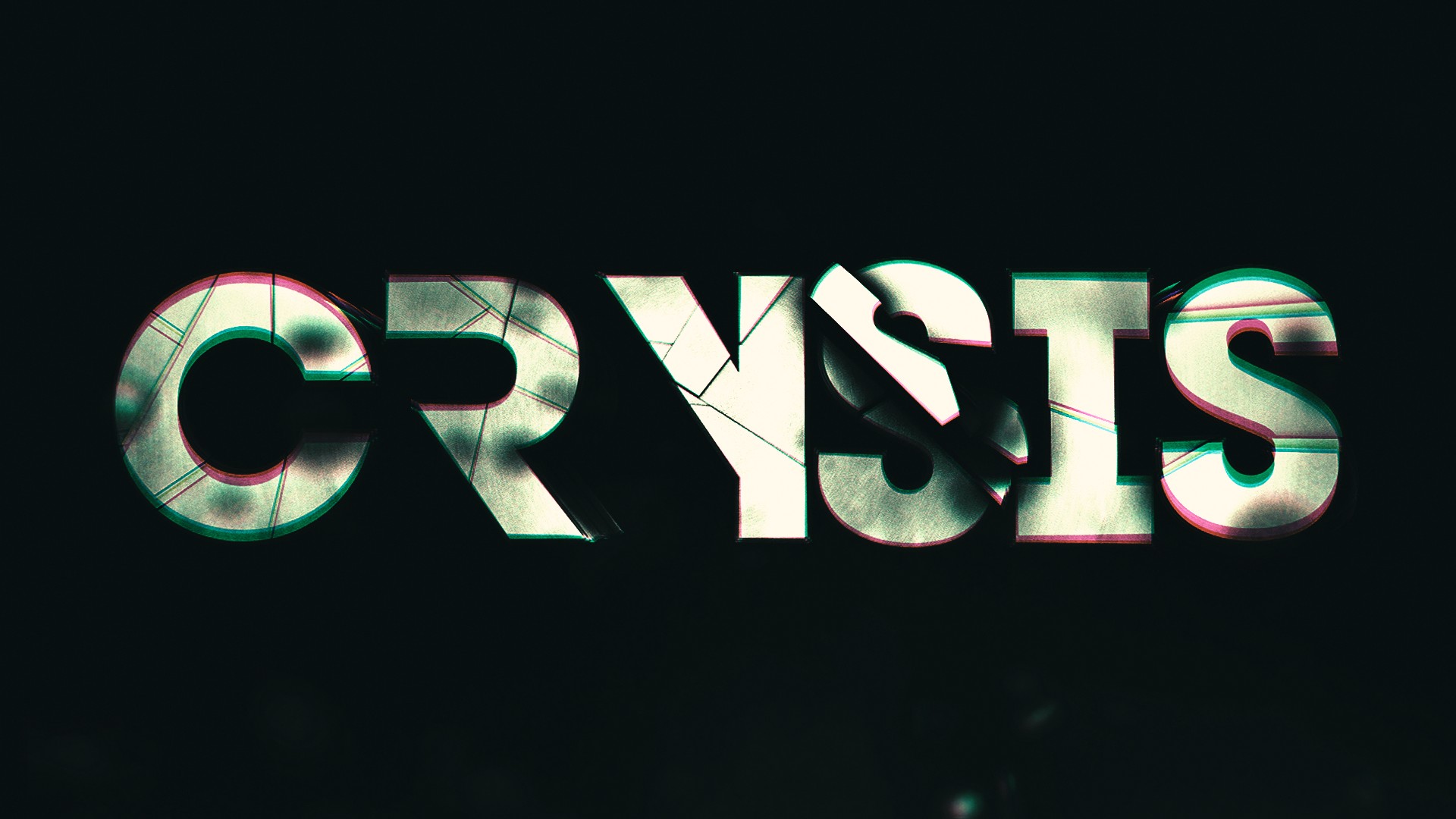 Crysis, Photoshop, Typography Wallpaper