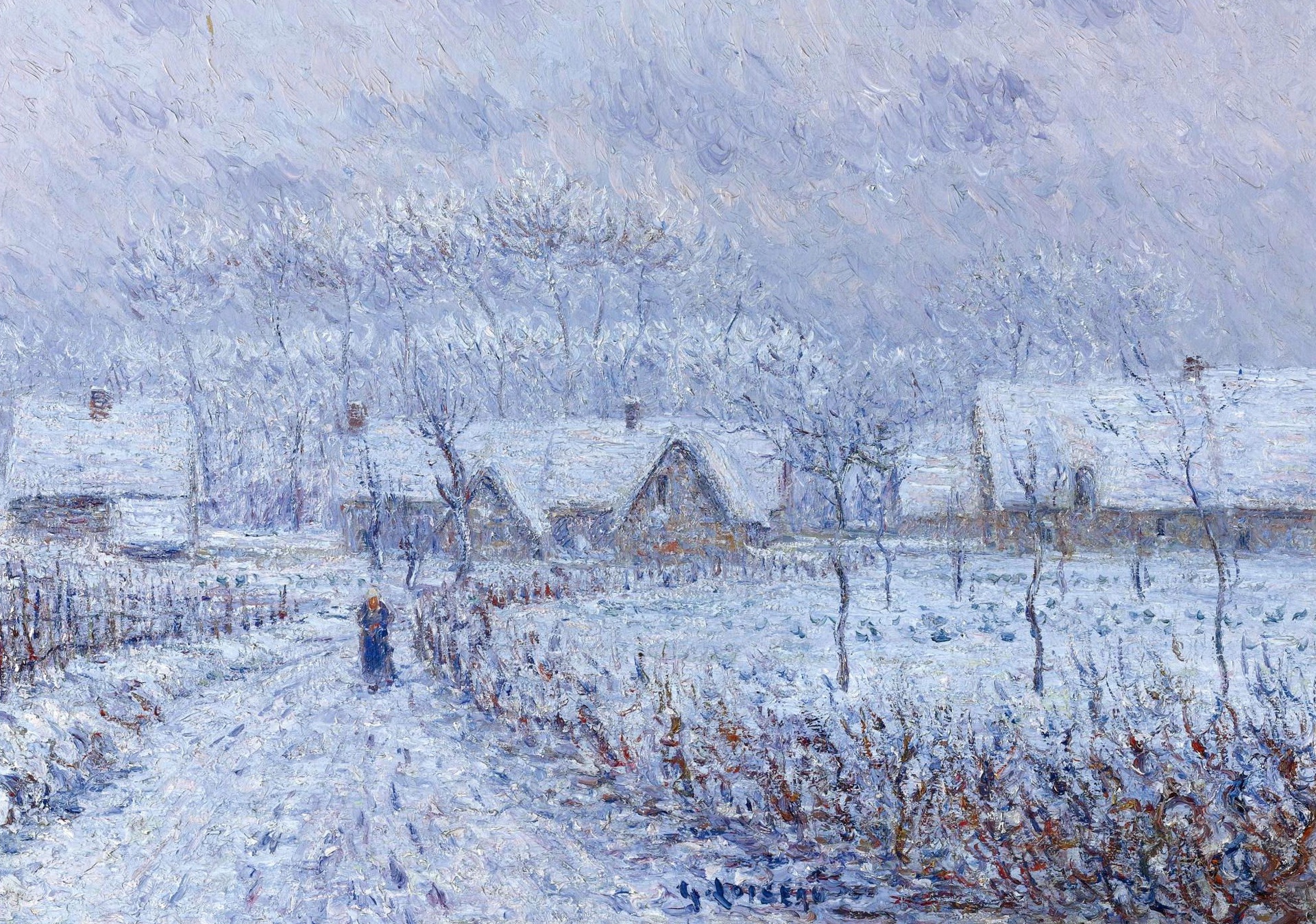 Gustave Loiseau, Painting, Classic art Wallpaper