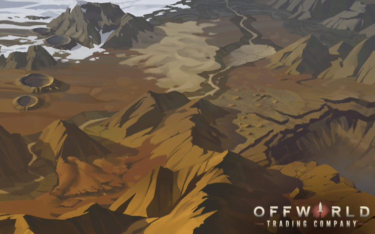 Offworld, Offworld Trading Company, Real Time Strategy, Loading screen, Stardock, Mohawk Games,  PCMR, PC gaming HD Wallpaper Desktop Background