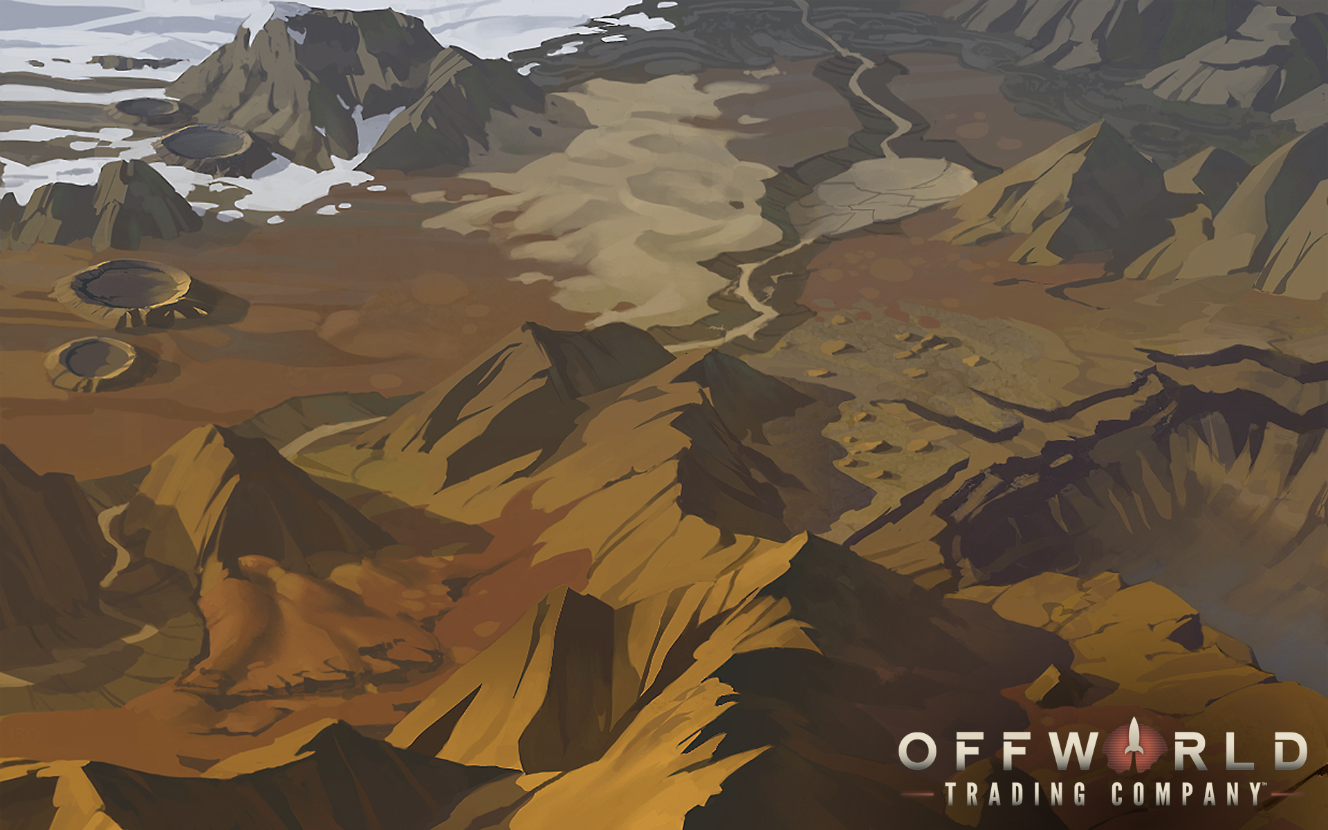 Offworld, Offworld Trading Company, Real Time Strategy, Loading screen, Stardock, Mohawk Games,  PCMR, PC gaming Wallpaper