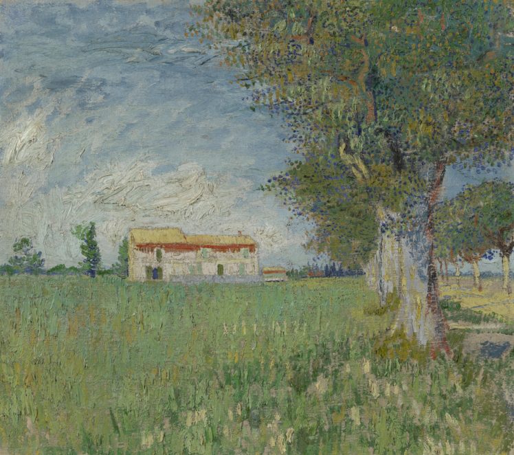 Vincent van Gogh, Oil painting, Painting, Landscape HD Wallpaper Desktop Background