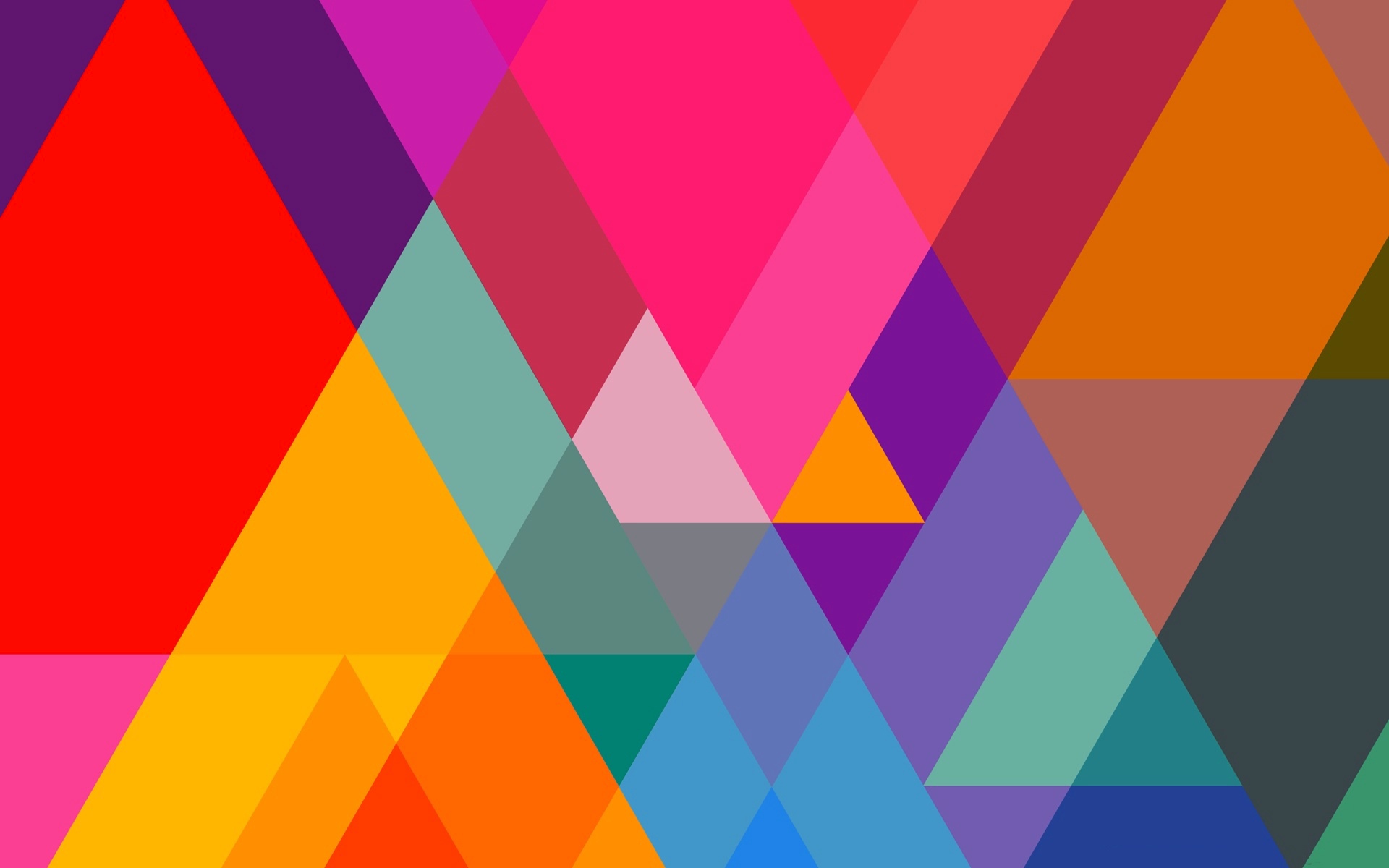 abstract, Triangle, Colorful Wallpaper