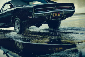 Dodge Charger, Car, Water, Black cars
