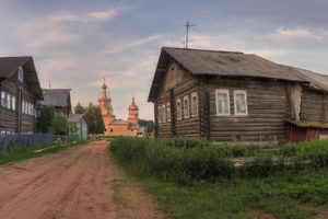 Russia, House, Wood, Church