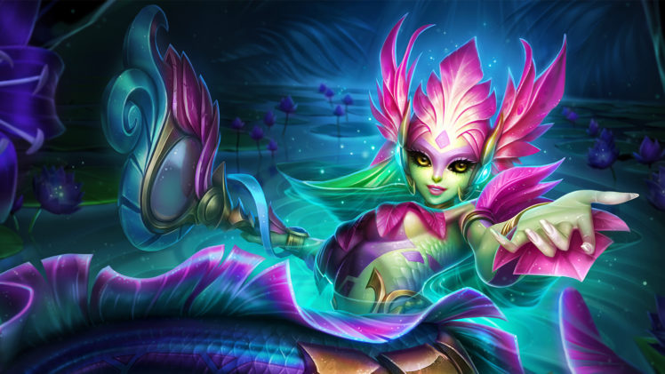 underboob, League of Legends, Nami (league of legends), Mermaids HD Wallpaper Desktop Background