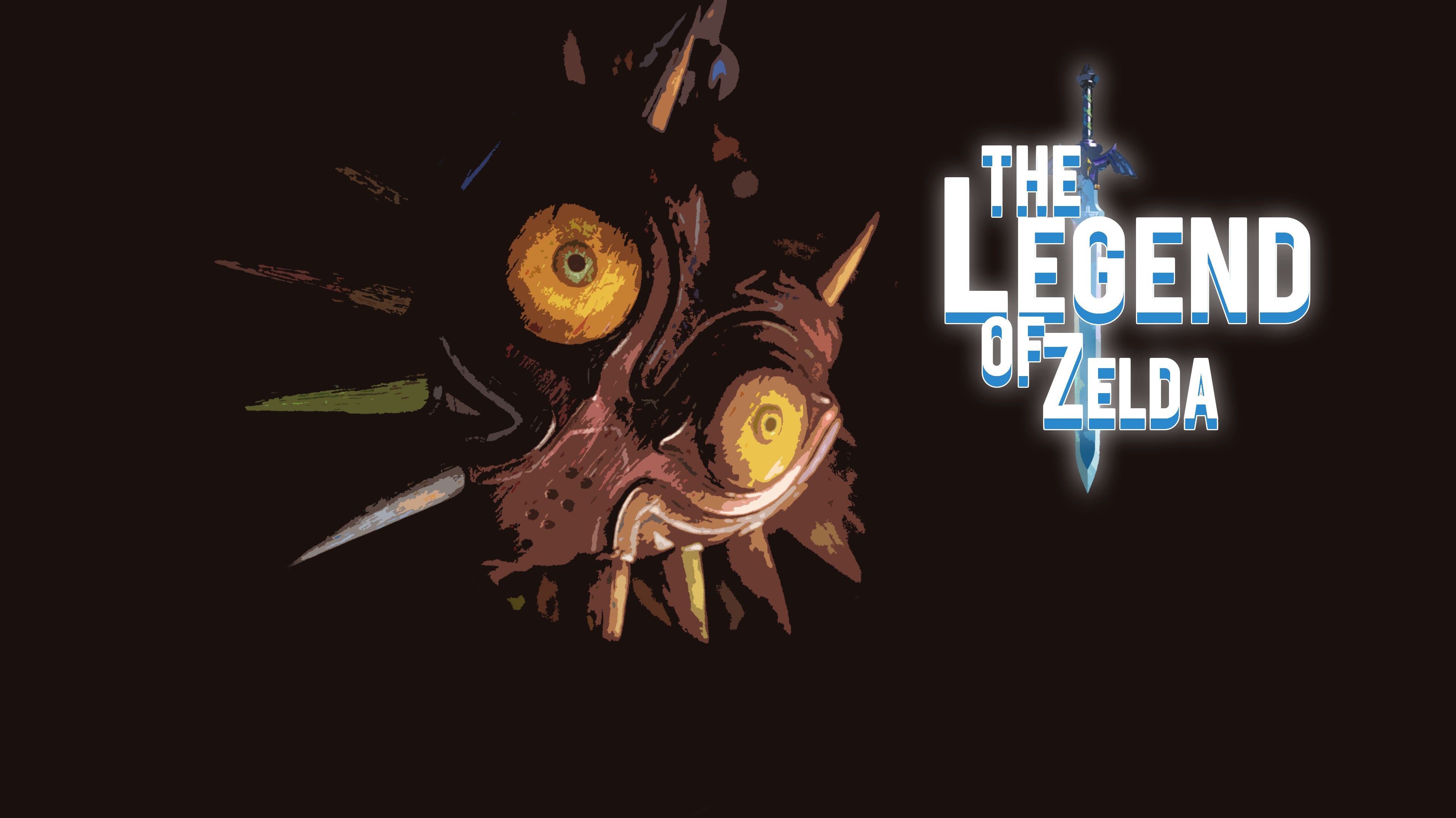 Link, Zelda, Ganondorf, The Legend of Zelda: Majoras Mask, The Legend of Zelda Wallpaper