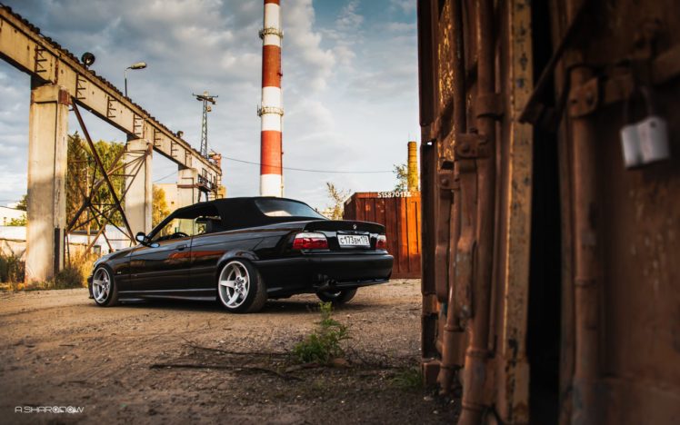 Russian, BMW E36, Cabrio HD Wallpaper Desktop Background