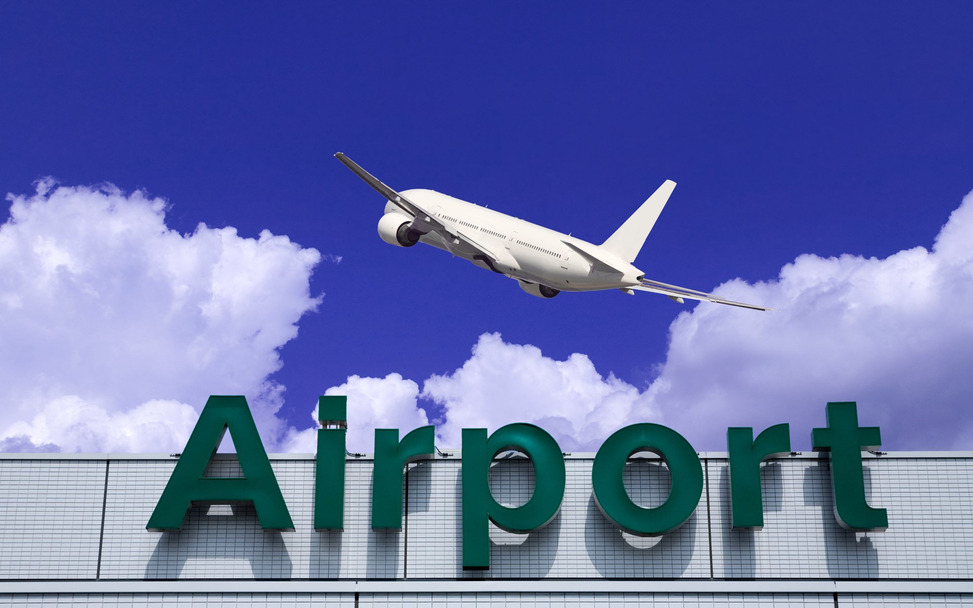 airport, Airplane, Sky, Clouds Wallpapers HD / Desktop and Mobile