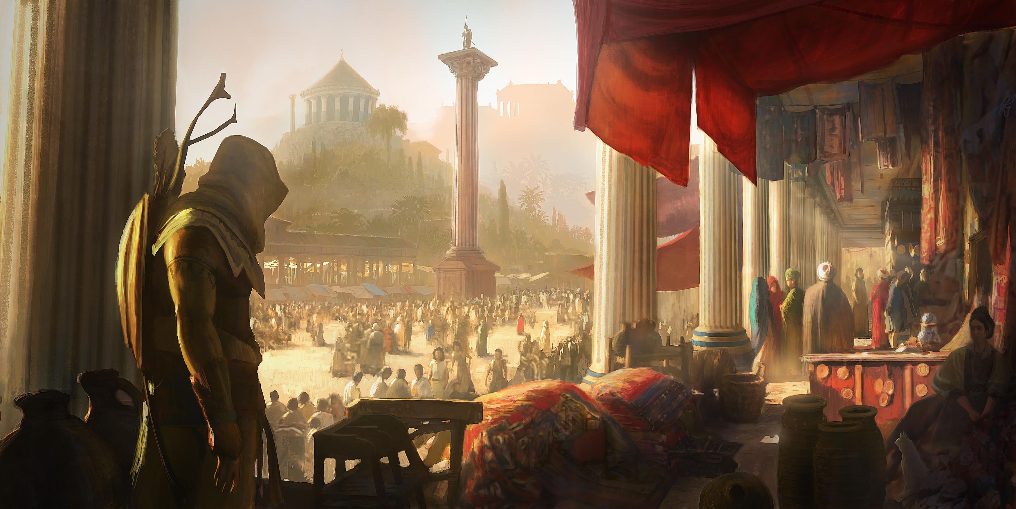 Assassins Creed: Origins, Video games, Artwork, Assassins Creed, Egypt, Bayek, Ubisoft Wallpaper