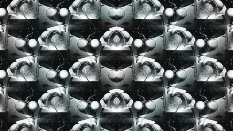 H. R. Giger, Pattern, Symmetry HD Wallpaper Desktop Background