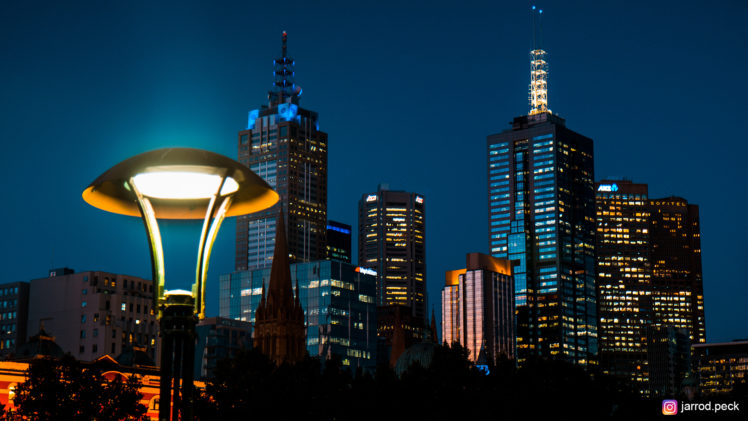 city, Cityscape, Melbourne, Night, Photography, Building, Skyscraper HD Wallpaper Desktop Background