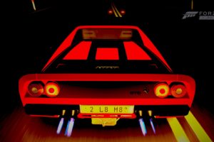 forza horizon 3, Ferrari 288 gto, Video games, Car, Red