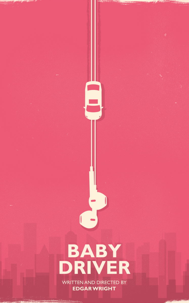 Edgar Wright, Movies, Baby Driver, Minimalism, Car HD Wallpaper Desktop Background